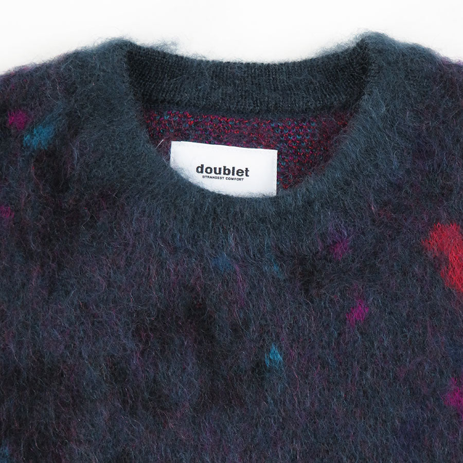 【doublet/ダブレット】<br>ZOMBIE WORN KNIT PULLOVER <br/>24AW61KN163