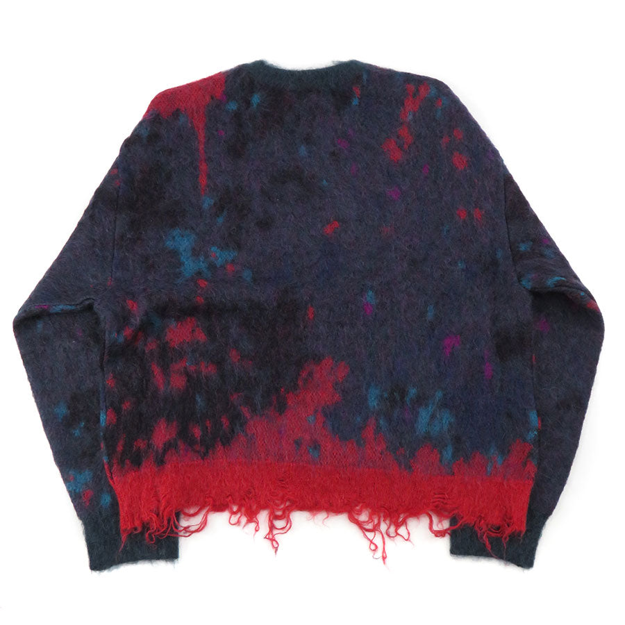 【doublet/ダブレット】<br>ZOMBIE WORN KNIT PULLOVER <br/>24AW61KN163