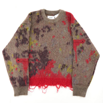 【doublet/ダブレット】<br>ZOMBIE WORN KNIT PULLOVER <br/>24AW61KN163