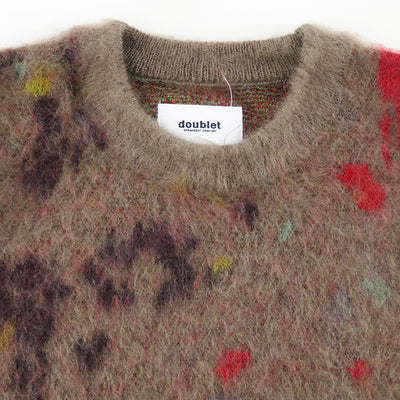 【doublet/ダブレット】<br>ZOMBIE WORN KNIT PULLOVER <br/>24AW61KN163