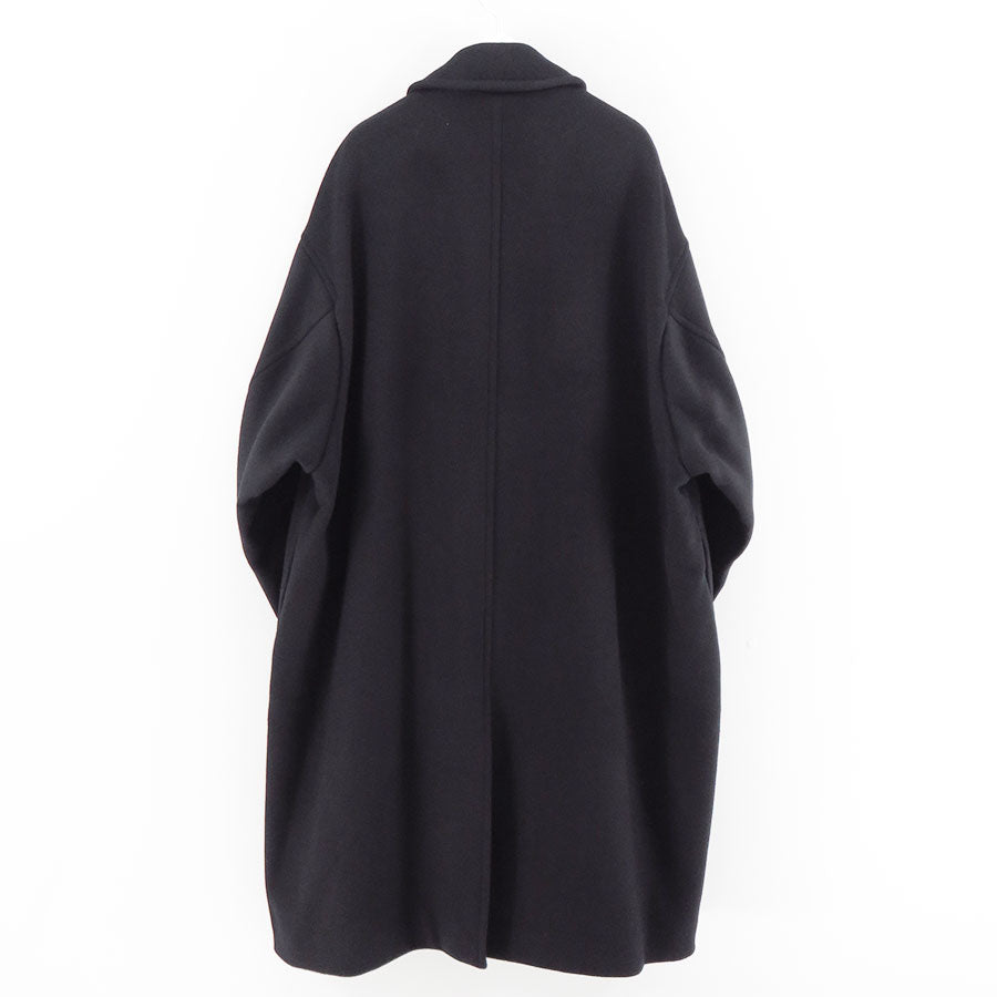 【Graphpaper/グラフペーパー】<br>Light Melton Oversized Coat <br>GU253-10270B