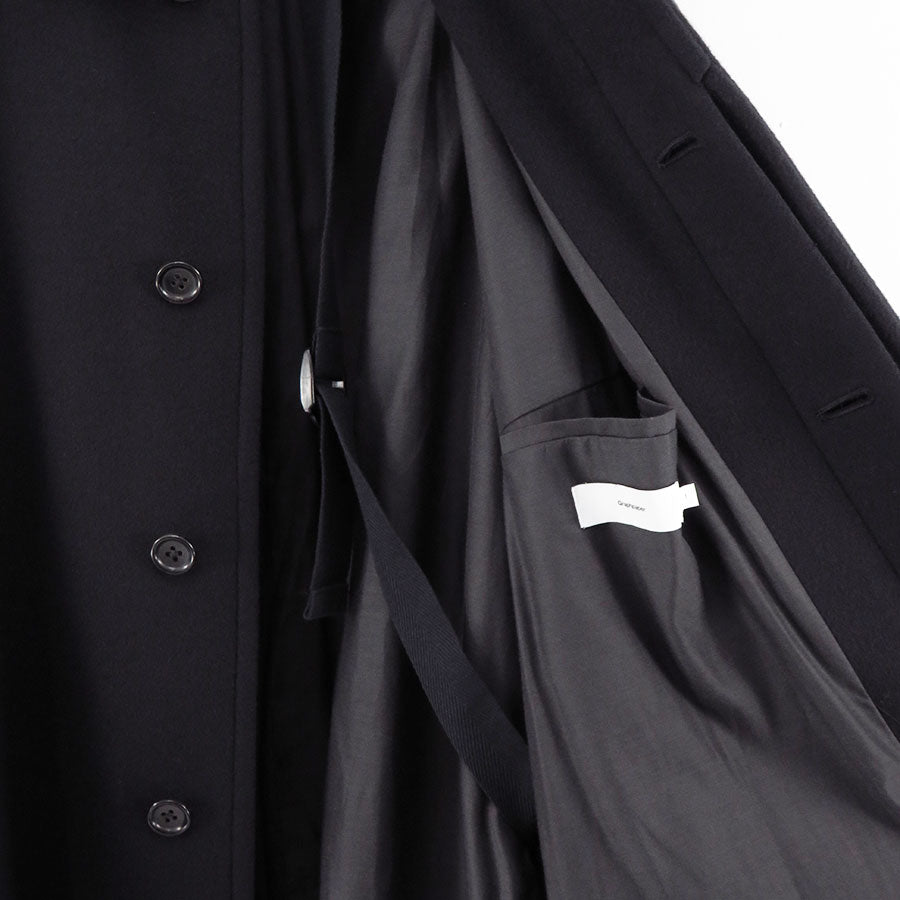 【Graphpaper/グラフペーパー】<br>Light Melton Oversized Coat <br>GU253-10270B