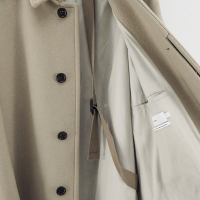 【Graphpaper/グラフペーパー】<br>Light Melton Oversized Coat <br>GU253-10270C