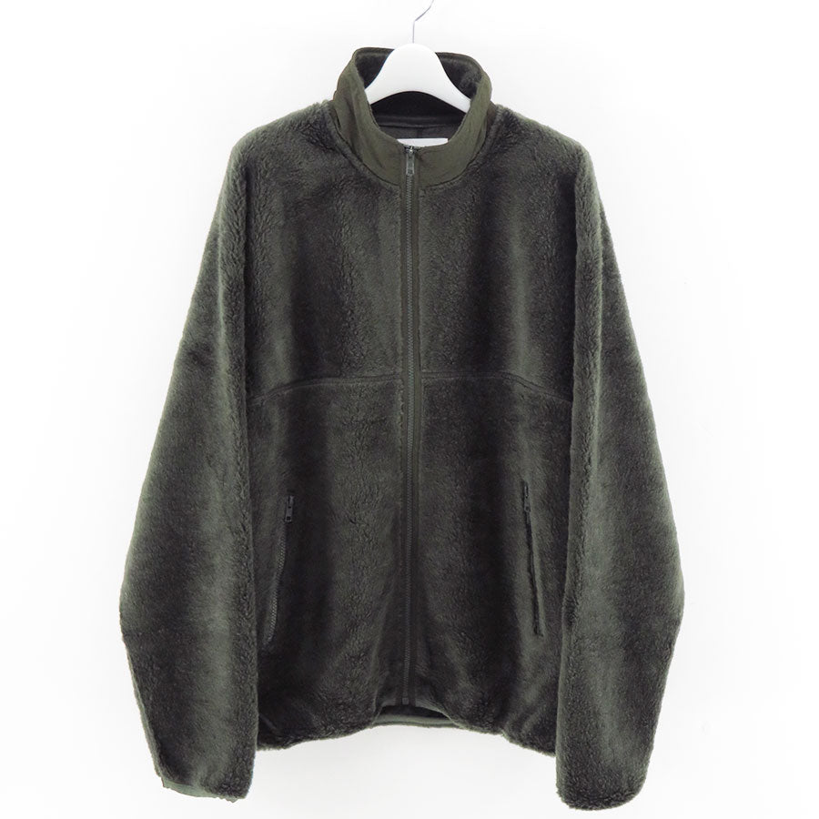【Graphpaper/グラフペーパー】<br>Wool Boa Zip-Up Blouson <br>GU253-30474