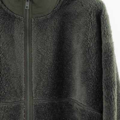 【Graphpaper/グラフペーパー】<br>Wool Boa Zip-Up Blouson <br>GU253-30474