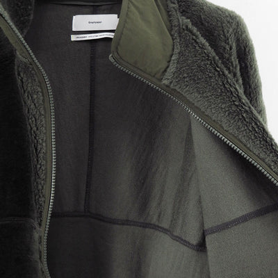 【Graphpaper/グラフペーパー】<br>Wool Boa Zip-Up Blouson <br>GU253-30474