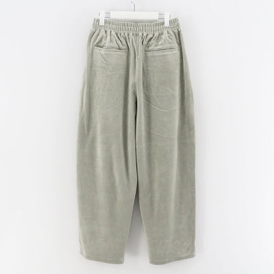 【Graphpaper/グラフペーパー】<br>Compact Velour Easy Pants <br>GM243-70292