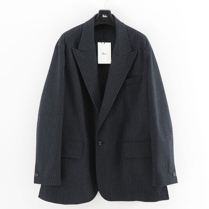 THE RERACS リラクス　ノーカラージャケット THE RERACS/ザ・リラクス】RERACS 2/54 COLLEGE FLANNEL THE PEAKED