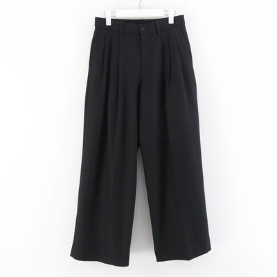 【MARKAWARE/マーカウェア】<br>TRIPLE PLEATED WIDE TROUSERS <br>A24A-04PT01C