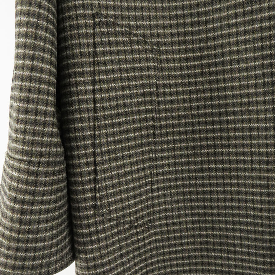 THE RERACS/ザ・リラクス】RERACS MOHAIR RAMBSWOOL OPEN COLLAR COAT 