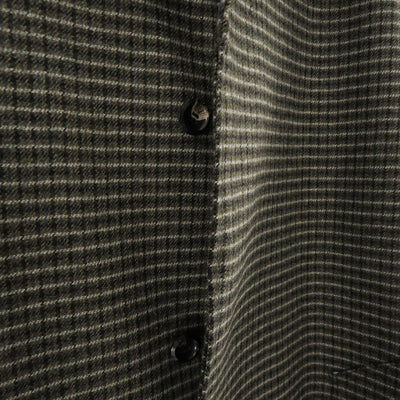 【THE RERACS/ザ・リラクス】<br>RERACS MOHAIR RAMBSWOOL OPEN COLLAR COAT (GUNCLUB CHECK) <br>24FW-RECT-423-J