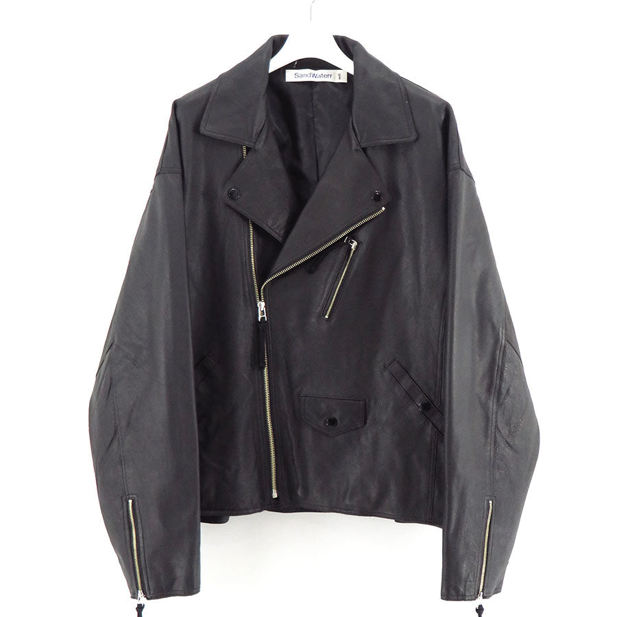 【CCU/シーシーユー】<br>BAGGY RIDER JACKET <br>SH-02-SW-COW-4