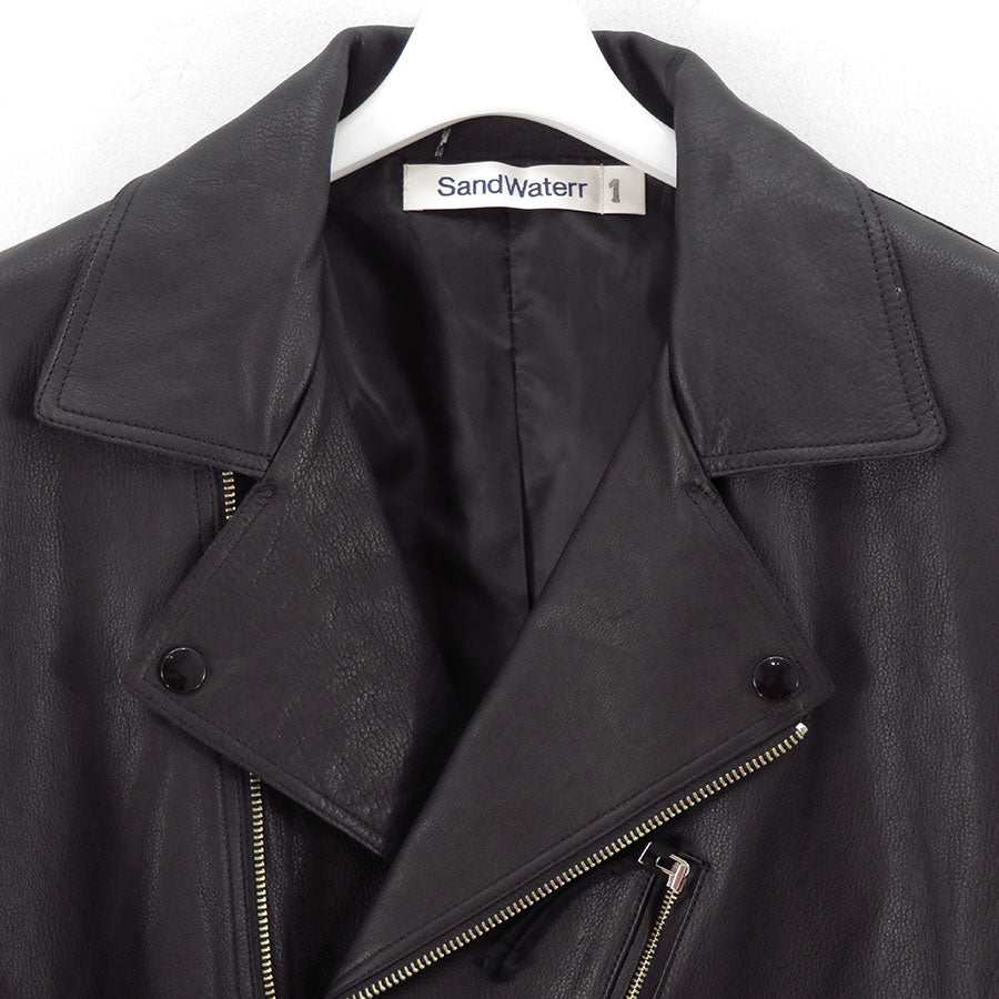 【CCU/シーシーユー】<br>BAGGY RIDER JACKET <br>SH-02-SW-COW-4