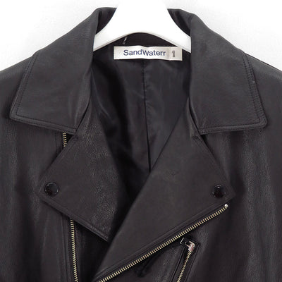 【CCU/シーシーユー】<br>BAGGY RIDER JACKET <br>SH-02-SW-COW-4