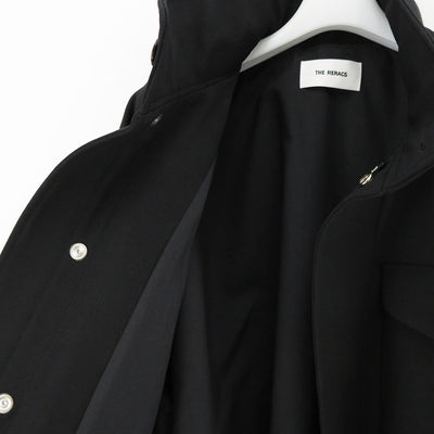 【THE RERACS/ザ・リラクス】<br>RERACS BRUSHED BACK SATIN M-65 FIELD JACKET <br>24FW-REJK-197-J