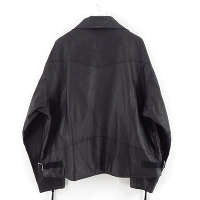 【CCU/シーシーユー】<br>BAGGY RIDER JACKET <br>SH-02-SW-COW-4
