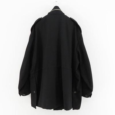 【THE RERACS/ザ・リラクス】<br>RERACS BRUSHED BACK SATIN M-65 FIELD JACKET <br>24FW-REJK-197-J