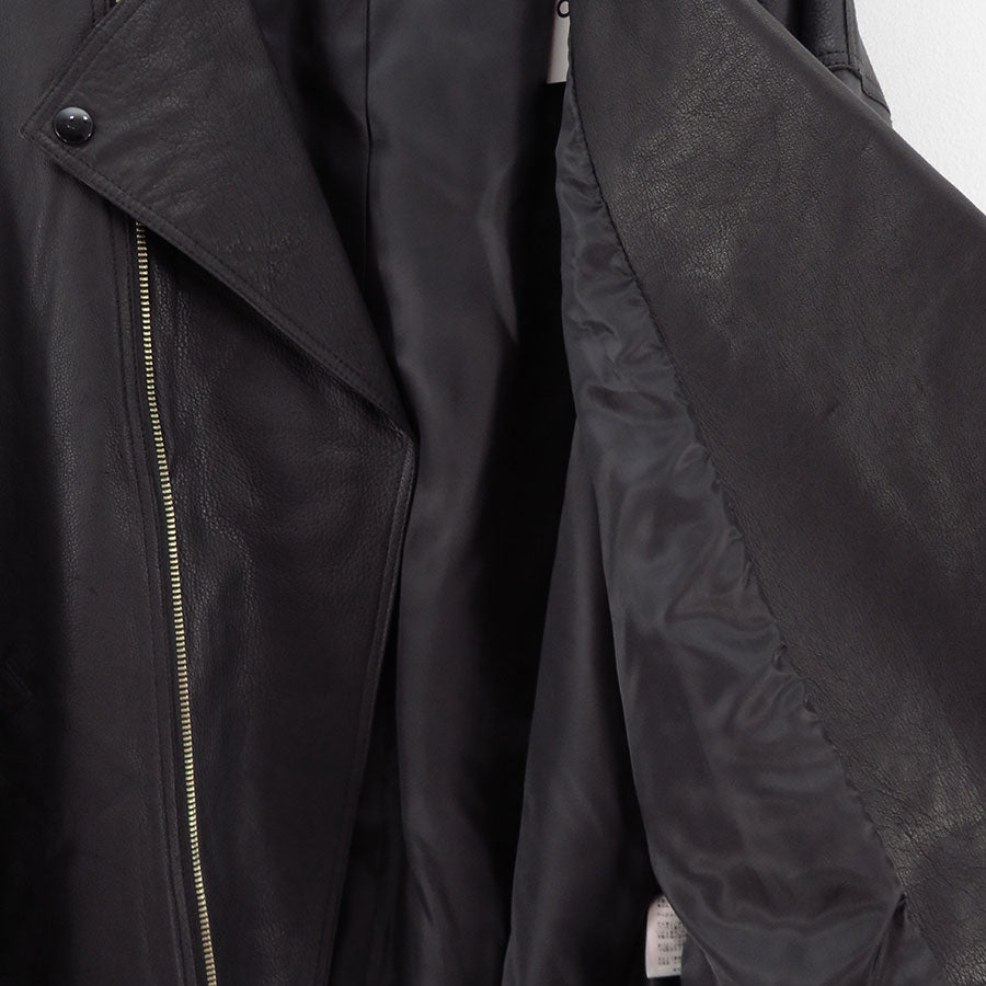 【CCU/シーシーユー】<br>BAGGY RIDER JACKET <br>SH-02-SW-COW-4