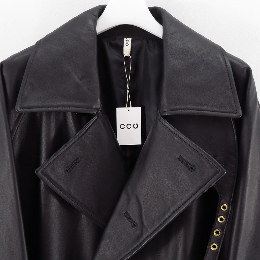 【CCU/シーシーユー】<br>DOUBLE BREASTED HALF COAT <br>SH-60-C-SHEEP-4
