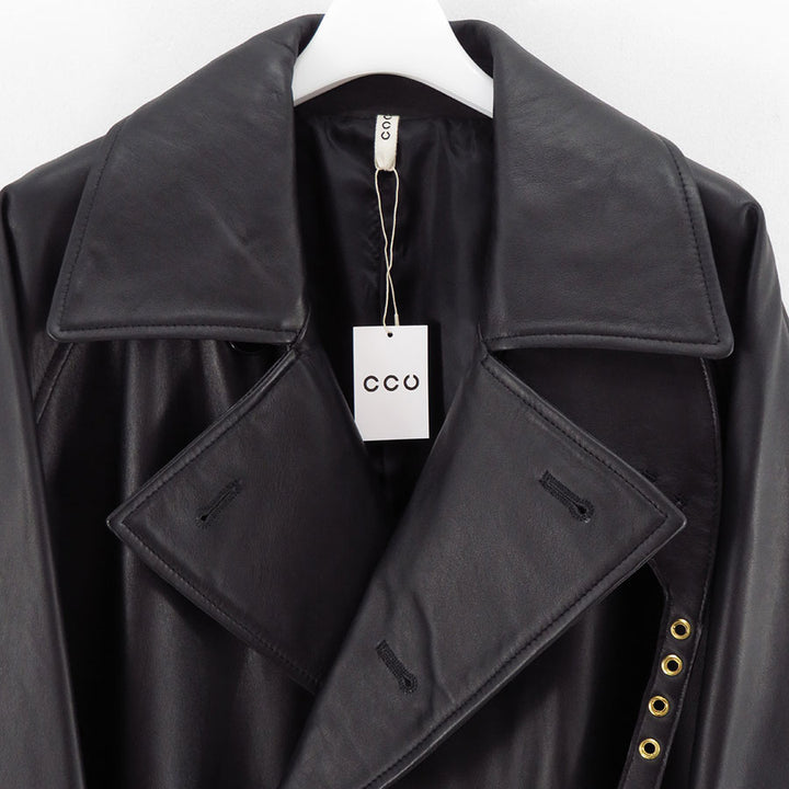 CCU/シーシーユー】DOUBLE BREASTED HALF COAT SH-60-C-SHEEP-4の通販