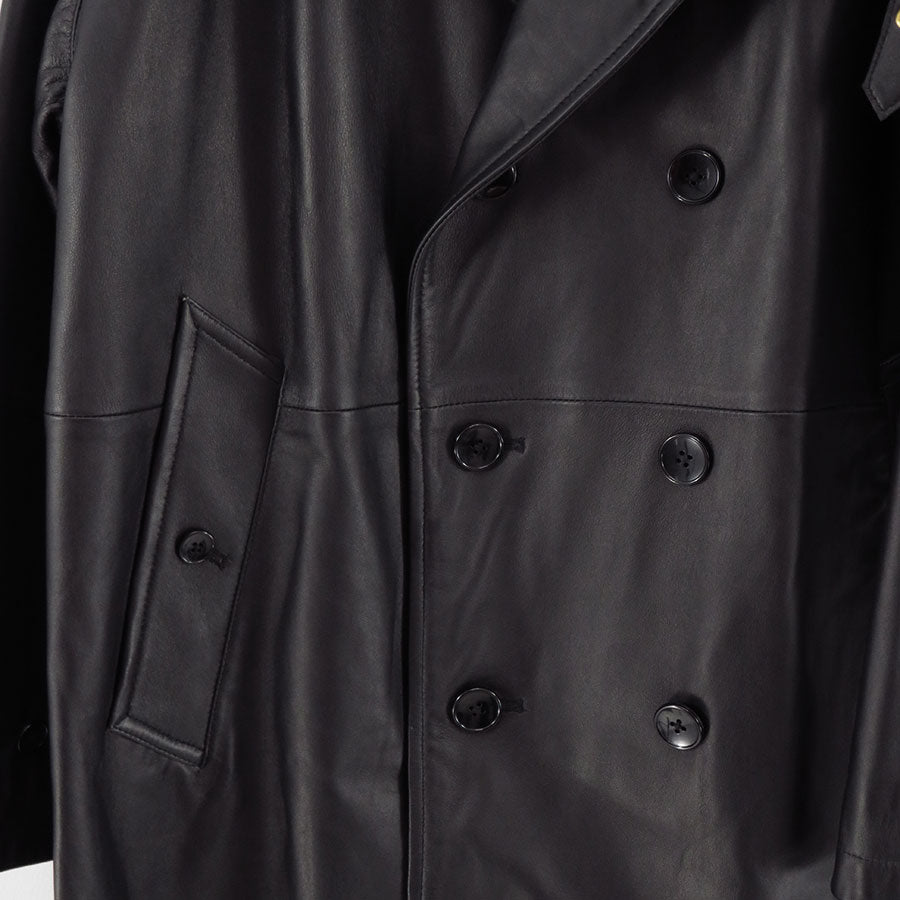 【CCU/シーシーユー】<br>DOUBLE BREASTED HALF COAT <br>SH-60-C-SHEEP-4