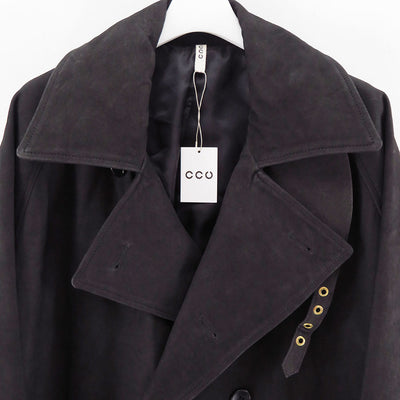 【CCU/シーシーユー】<br>DOUBLE BREASTED HALF COAT <br>SH-60-C-NUBCK-3