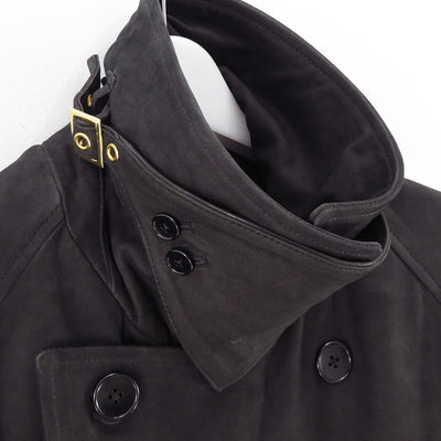 【CCU/シーシーユー】<br>DOUBLE BREASTED HALF COAT <br>SH-60-C-NUBCK-3