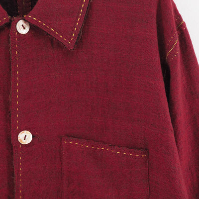 【MAATEE&SONS/マーティーアンドサンズ】<br>GUPTA WOOL W FACE COVERALL <br>MT5303-0606