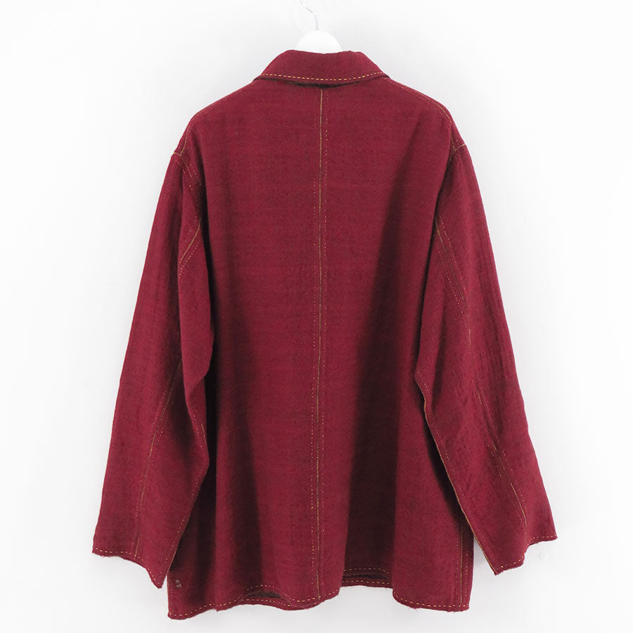【MAATEE&SONS/マーティーアンドサンズ】<br>GUPTA WOOL W FACE COVERALL <br>MT5303-0606