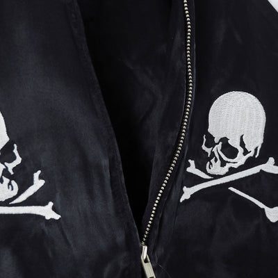 【MASTERMIND WORLD×BETTY BOOP】<br>SOUVENIR JACKET BOXY FIT <br/>MW25C15-BL100