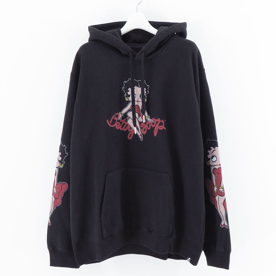 【MASTERMIND WORLD×BETTY BOOP】<br>HOODIE REGULAR FIT <br/>MW25C15-SW200