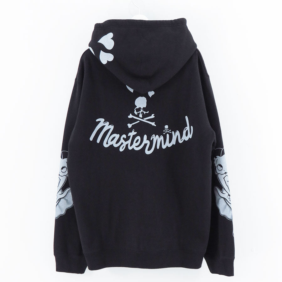 【MASTERMIND WORLD×BETTY BOOP】<br>HOODIE REGULAR FIT <br/>MW25C15-SW200