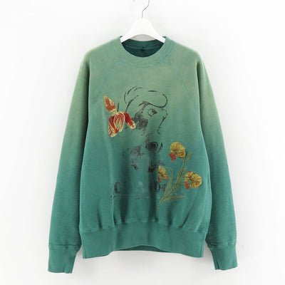 【KHOKI/コッキ】<br>Vintage finished sweatshirt <br>24fw-t-04