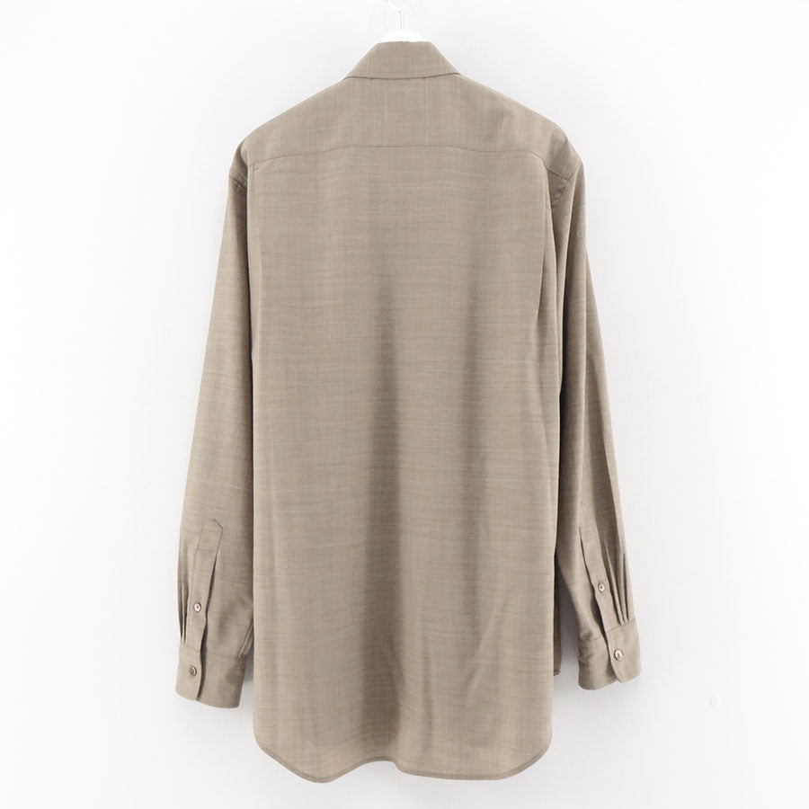 AURALEE/オーラリー】SUPER FINE TROPICAL WOOL SHIRT A25SS01WT
