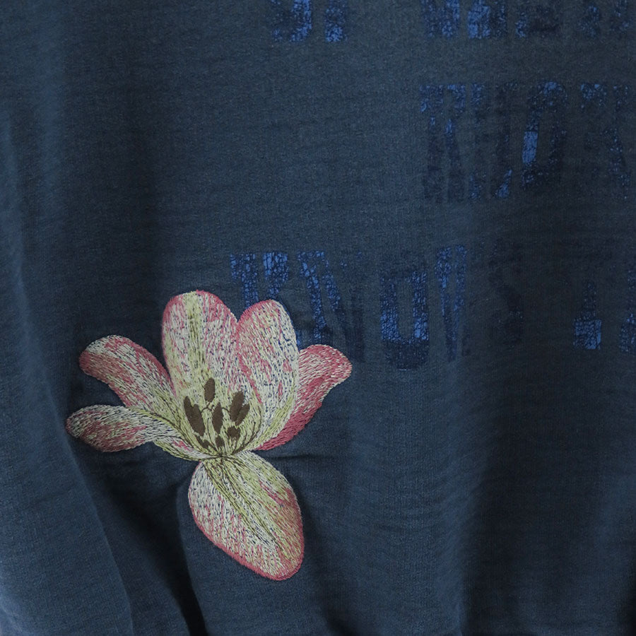 【KHOKI/コッキ】<br>Vintage finished sweatshirt <br>24fw-t-04