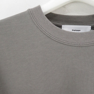 【Graphpaper/グラフペーパー】<br>Cotton Light Terry Crew Neck <br>GU243-70235