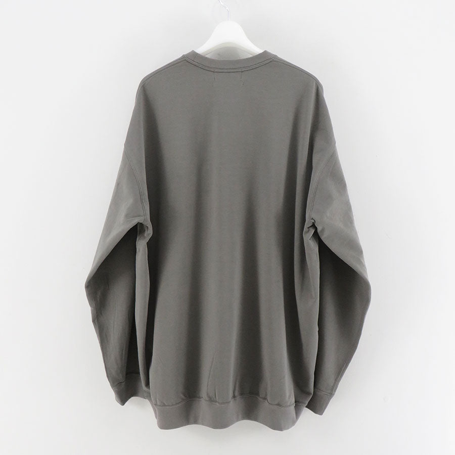 【Graphpaper/グラフペーパー】<br>Cotton Light Terry Crew Neck <br>GU243-70235