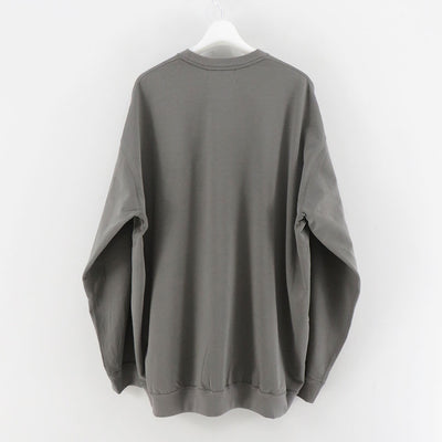 【Graphpaper/グラフペーパー】<br>Cotton Light Terry Crew Neck <br>GU243-70235