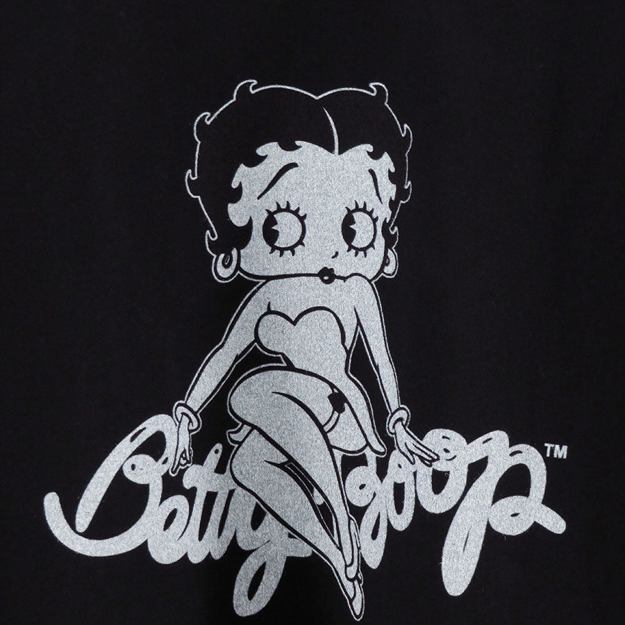 【MASTERMIND WORLD×BETTY BOOP】<br>L/S TEE REGULAR FIT <br/>MW25C15-TS205