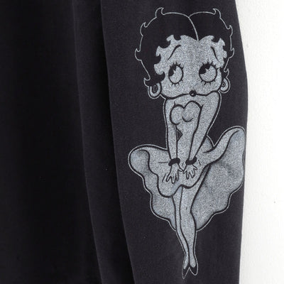 【MASTERMIND WORLD×BETTY BOOP】<br>L/S TEE (DAMEGED) REGULAR FIT <br/>MW25C15-TS207