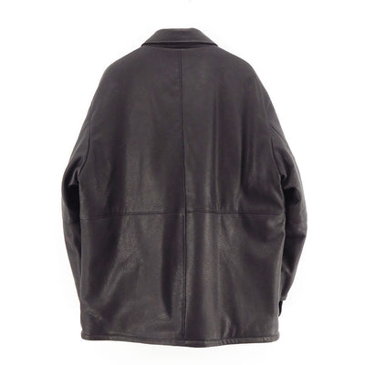【UNUSED/アンユーズド】<br>Leather car coat <br>US2515
