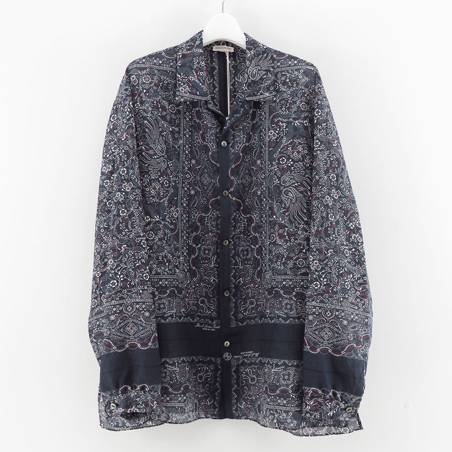 NICENESS ナイスネス Jametバンダナ柄シャツ