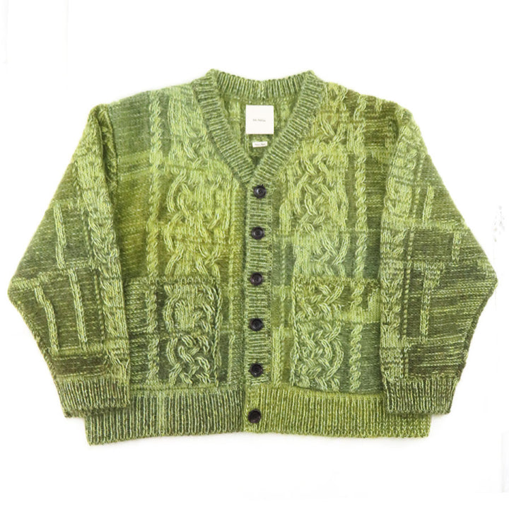 Kota Gushiken Kintsugi Cable knitケーブルニット Kota Gushiken/コウタグシケン】Pyramid Grid Pattern on Cable Knit
