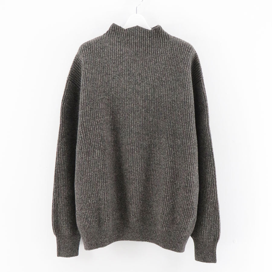 【nonnotte/ノノット】<br>Triangle Turtle Neck Pullover <br>N-24A-042