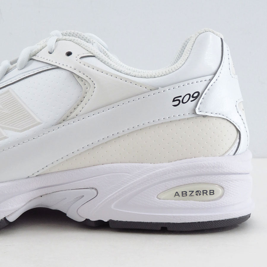 【COMME des GARCONS HOMME】<br>合成皮革 New Balance U509 (WHITE) <br>HP-K102-001