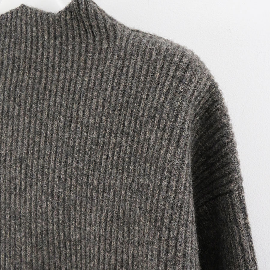 【nonnotte/ノノット】<br>Triangle Turtle Neck Pullover <br>N-24A-042