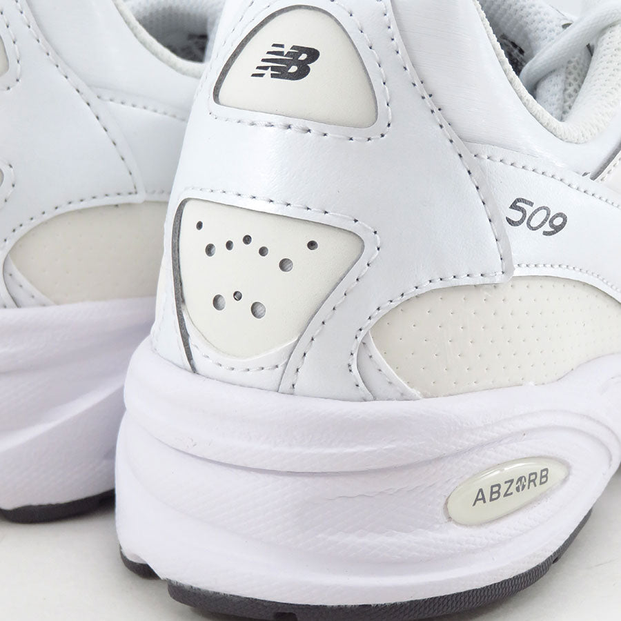 【COMME des GARCONS HOMME】<br>合成皮革 New Balance U509 (WHITE) <br>HP-K102-001