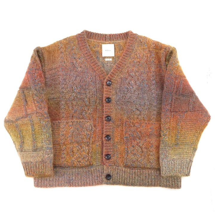 Kota Gushiken/コウタグシケン】Pyramid Grid Pattern on Cable Knit