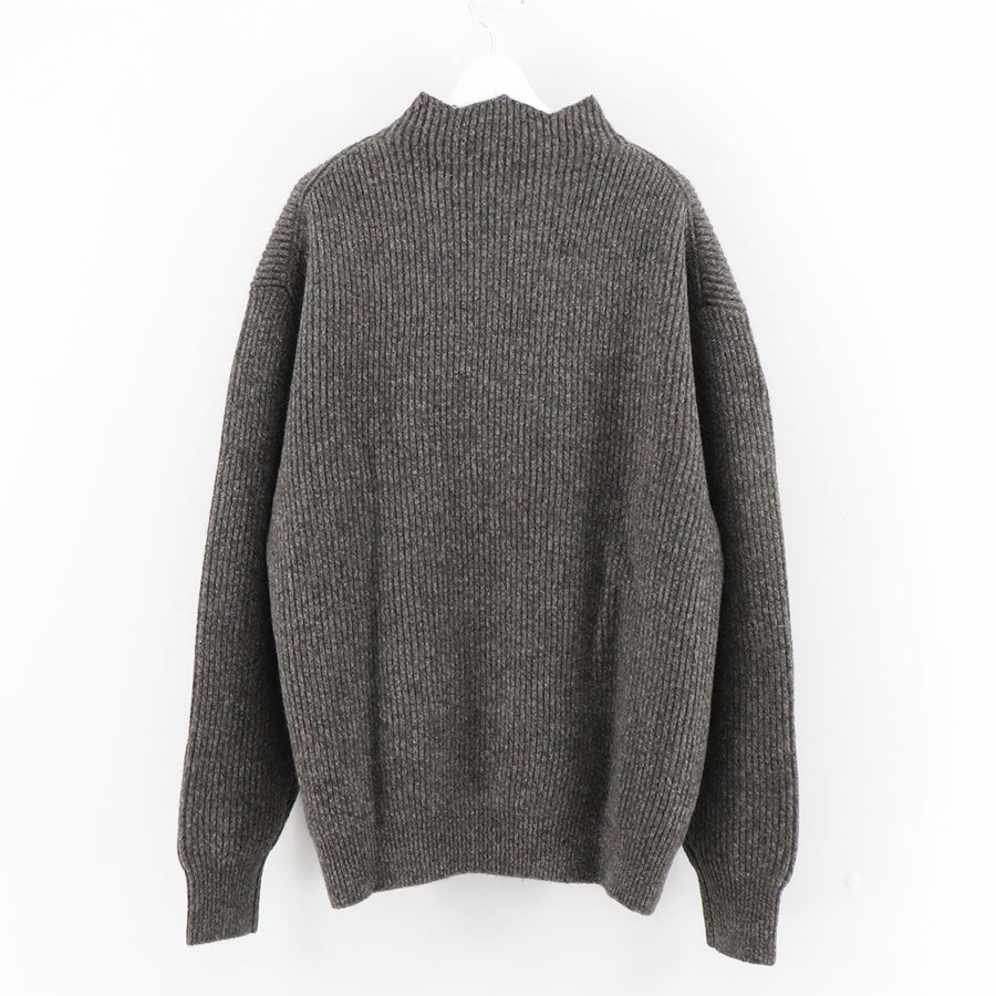 【nonnotte/ノノット】<br>Triangle Turtle Neck Pullover <br>N-24A-042