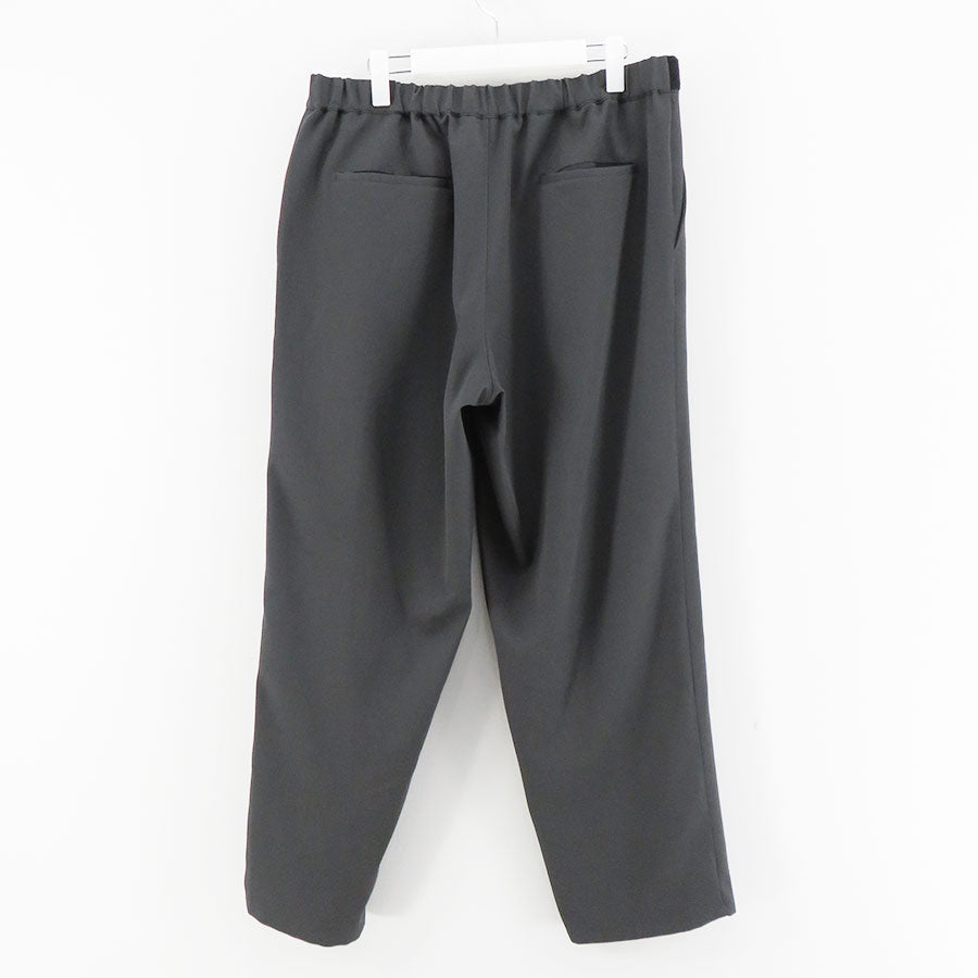 【Graphpaper/グラフペーパー】, Scale Off Wool Wide Tapered Chef Pants , GM241-40174B